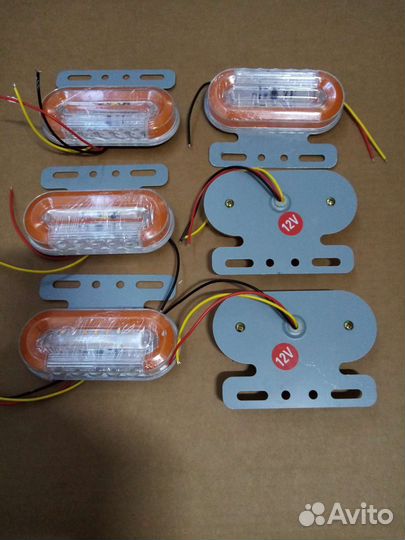 Фонарь габаритный на Газель 6шт