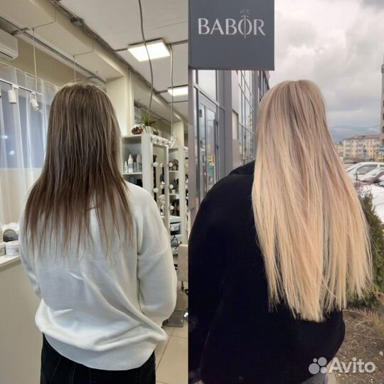 Наращивание волос (микрокапсулы, нанокапсулы )