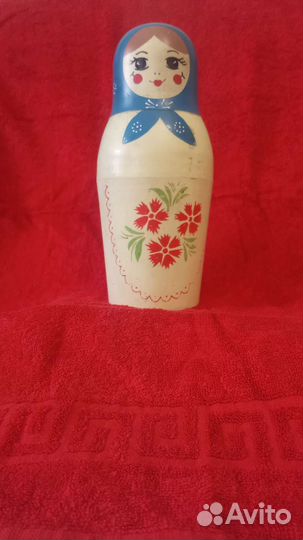 Матрешка термос СССР винтаж