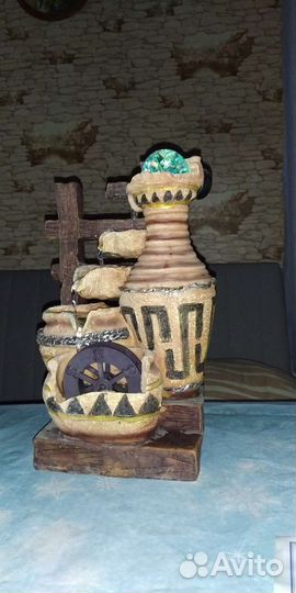 Водопад декоративный с подсветкой