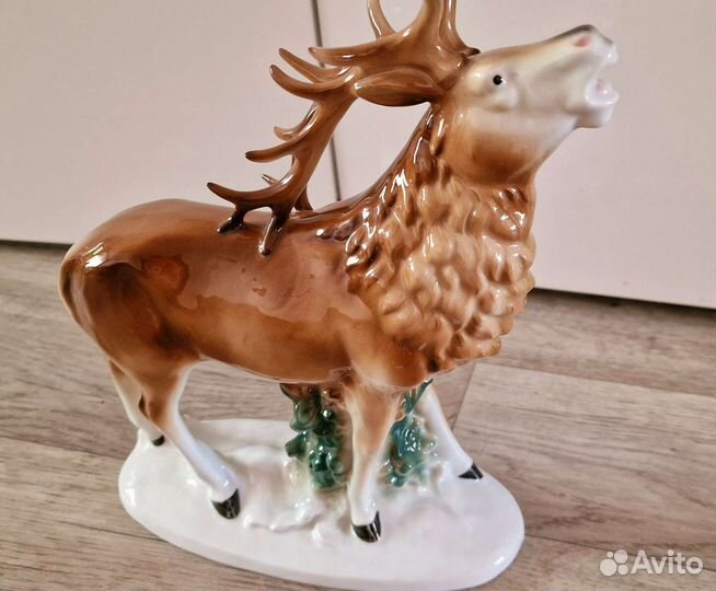 Лось керамика