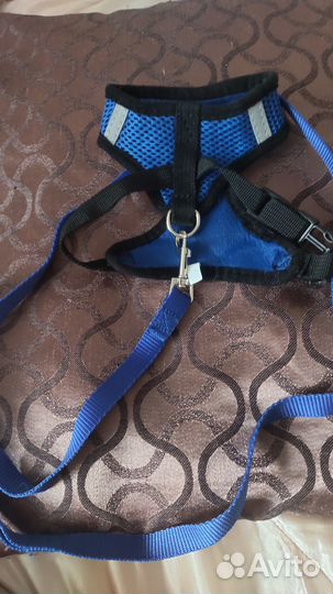 Шлейка с поводком для кошек и собак