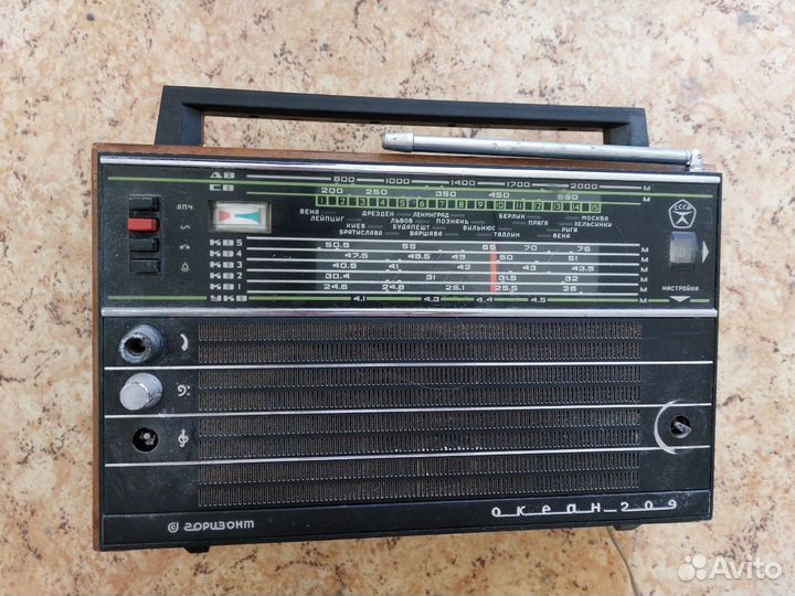 Радиоприемник vef 202 и горизонт