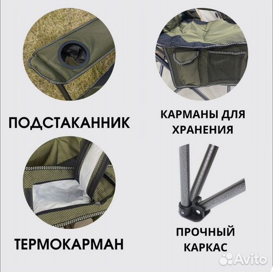 Кресло туристическое раскладное Сумка-чехол