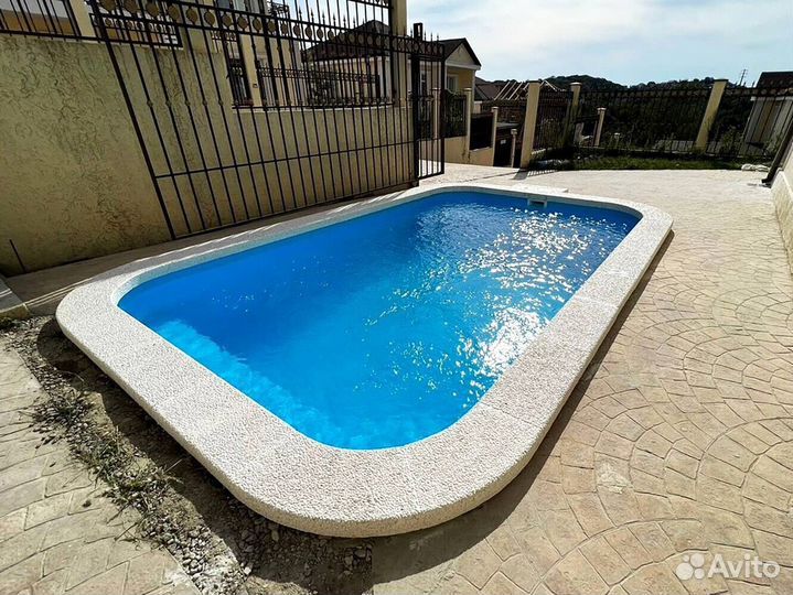 Бассейн 4x3 из пластика