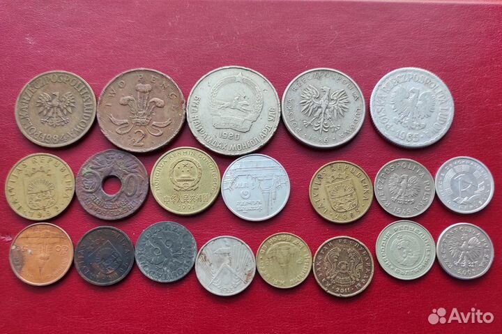 Монеты, иностранные, империя, СССР