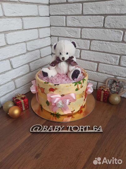 Торт из памперсов