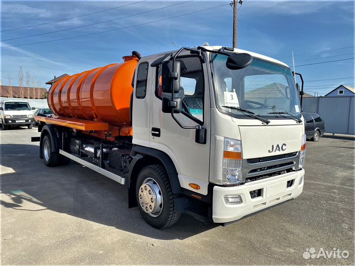 Ассинезаторская машина на шасси JAC N120