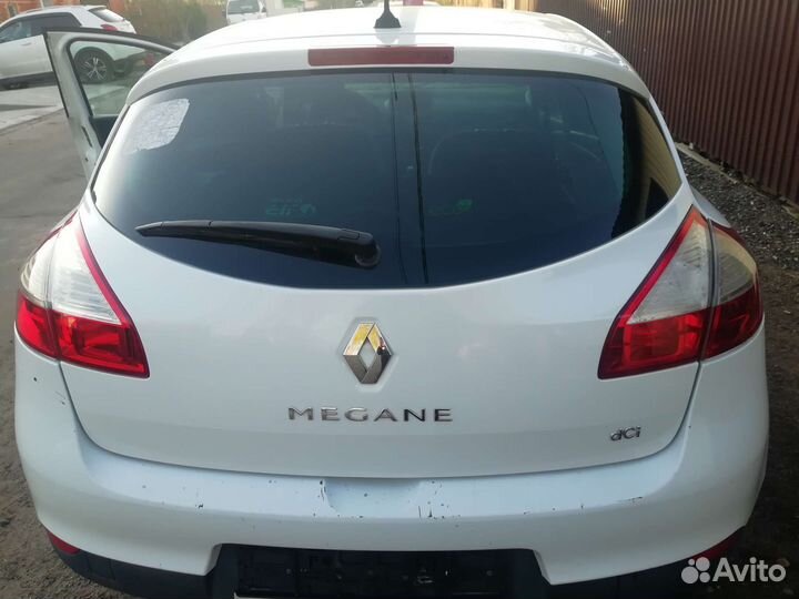 Крышка багажника в сборе Renault megane 3 меган