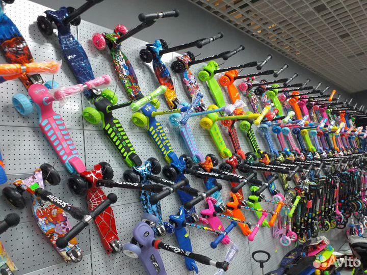 Самокат для взрослых и детей