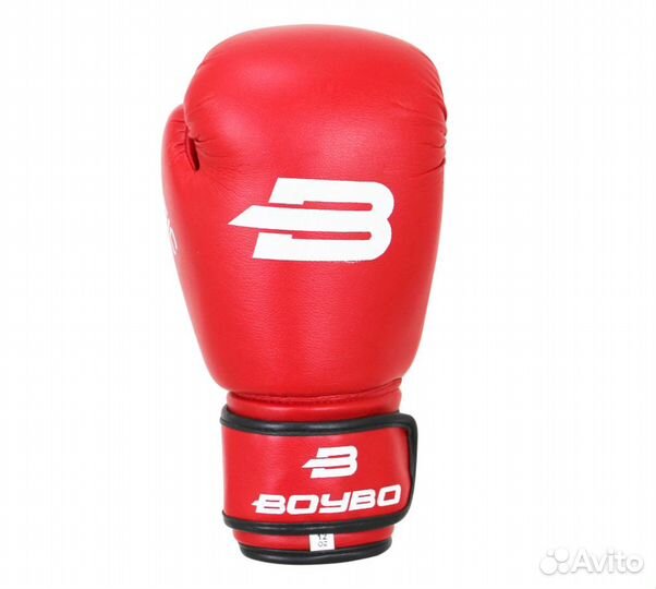 Перчатки для бокса BoyBo Basic красные (10 oz)