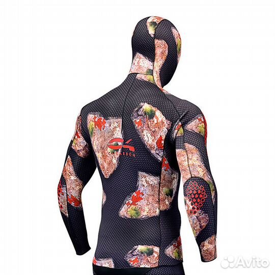 Неопреновая гидрокуртка для подводной охоты Rock J