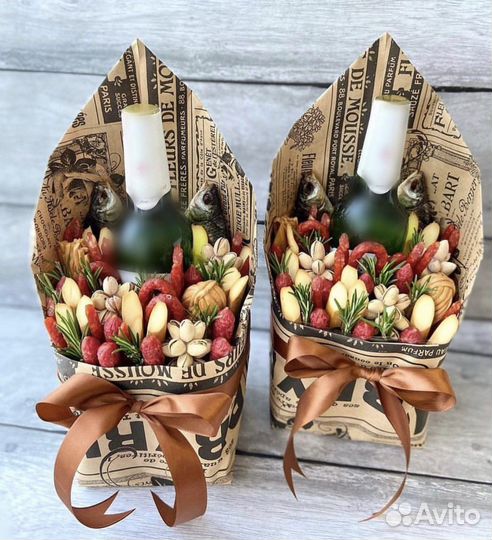 Мужские букеты и подарки