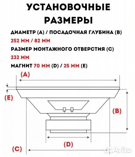 Колонки автомобильные овальные 7*10 Kenwood