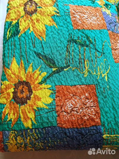 Новый постельный набор 1,5-спальный Подсолнухи