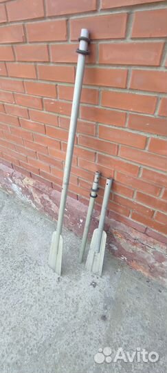 Весла алюминиевые разборные пара