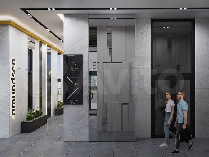 2-к. квартира, 53,8 м², 4/24 эт.