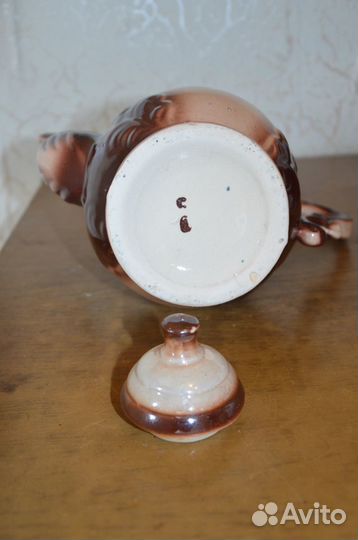 Кофейник Пастушка фарфор СССР