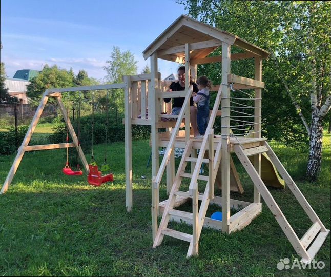 Детская спортивная площадка Мастер 2 для дачи