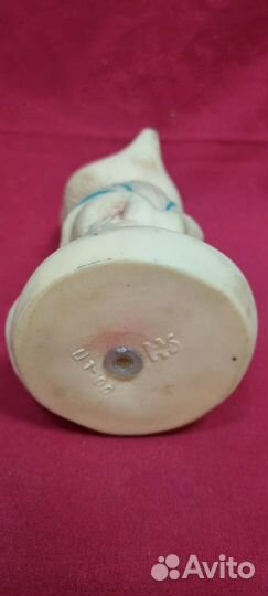 Резиновая игрушка. Лиса. Пищалка. Клеймо. Гомель