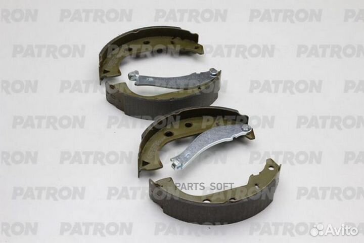 Patron PSP128 Колодки тормозные барабанные