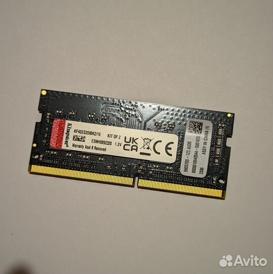 8GB SO-dimm DDR4 3200MHz CL20 Kingston Fury Impact