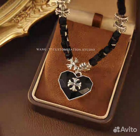 Ожерелье chrome hearts