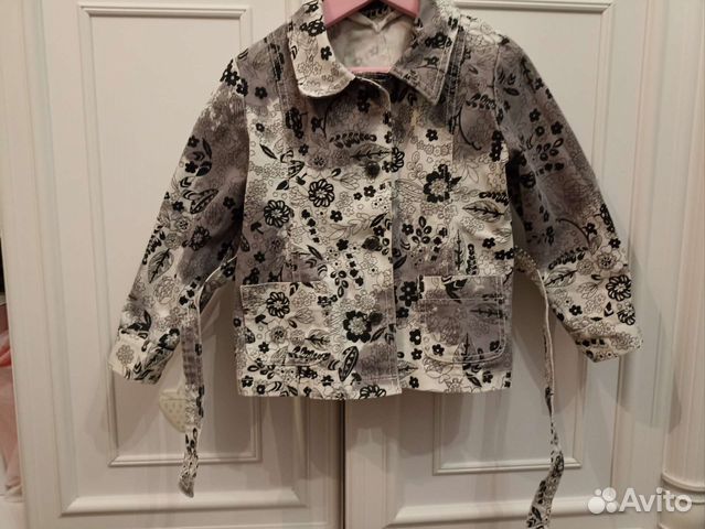 Джинсовая куртка для девочки 104