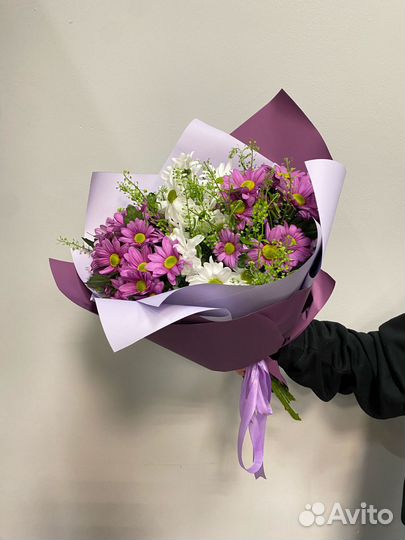 Букет цветов Хризантемы Доставка Нижневартовск