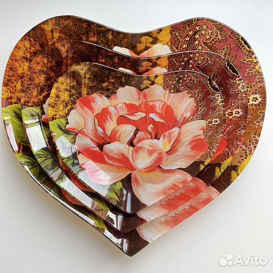 Набор тарелок из стекла Alparaisa