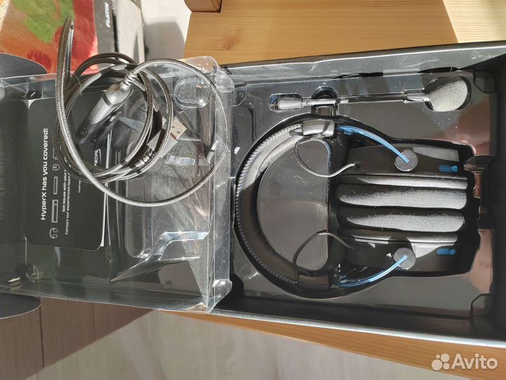 Проводная гарнитура HyperX Cloud Alpha S черный