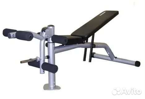 Тренажёр torneo, скамья и стойки