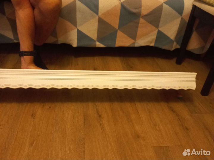 Карниз потолочный двухрядный 2.10м