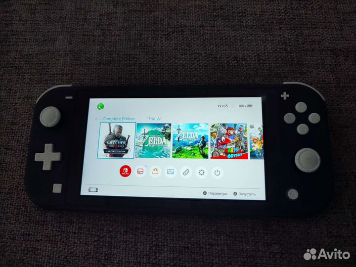 Nintendo switch lite прошитая, 128 gb sd