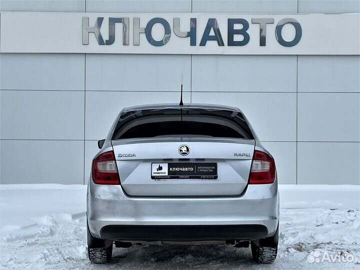 Skoda Rapid 1.6 МТ, 2014, 247 000 км