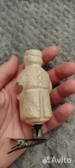 Елочные игрушки со сколом (стекло)