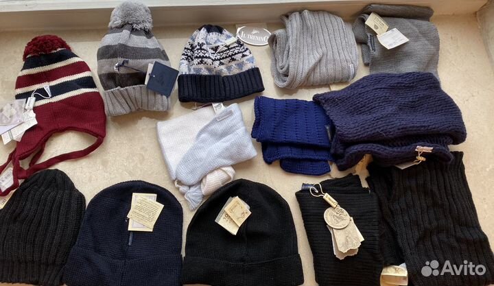 Il Trenino новая шапка и шарф Италия