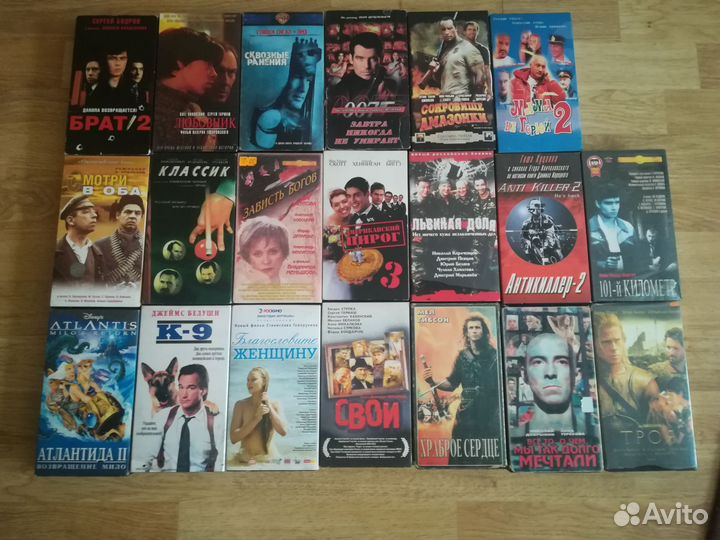 Видеокассеты. Диски