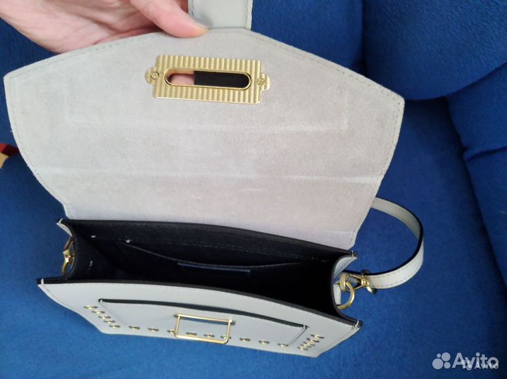 Сумка кроссбоди натуральная кожа Италия