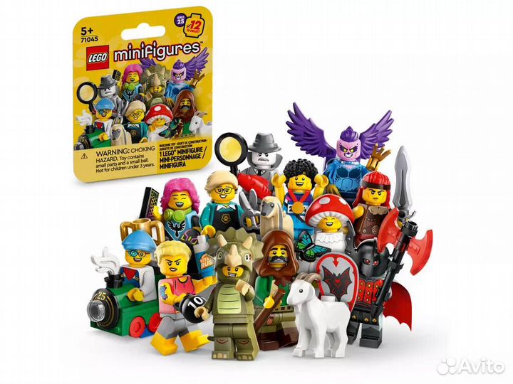 Lego Minifigures 71045 Серия 25