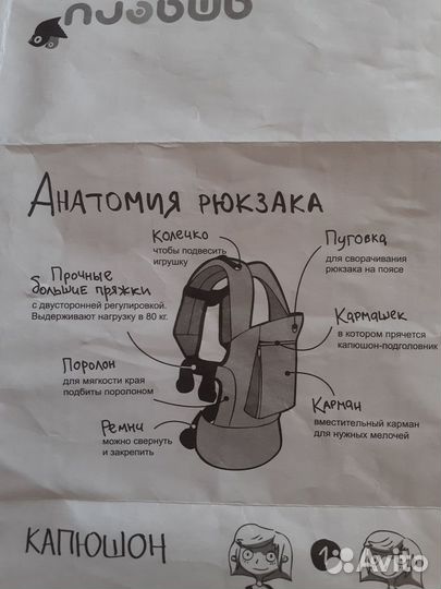 Слинг-рюкзак