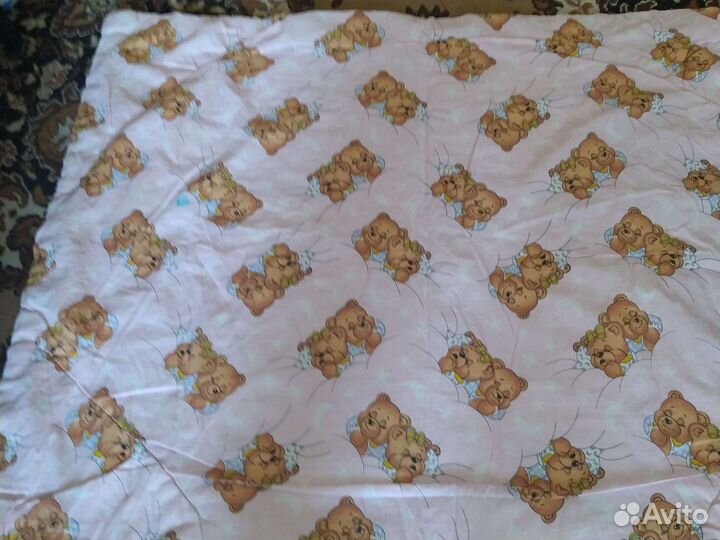 Детское одеяло в кроватку