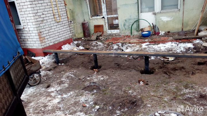 Винтовые сваи полный комплект