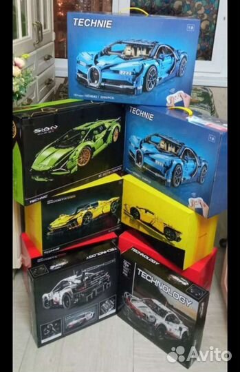 Конструктор Феррари, ламборджини, бугатти