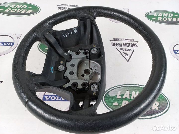 Руль черный кожа под навигацию для Volvo XC90 02