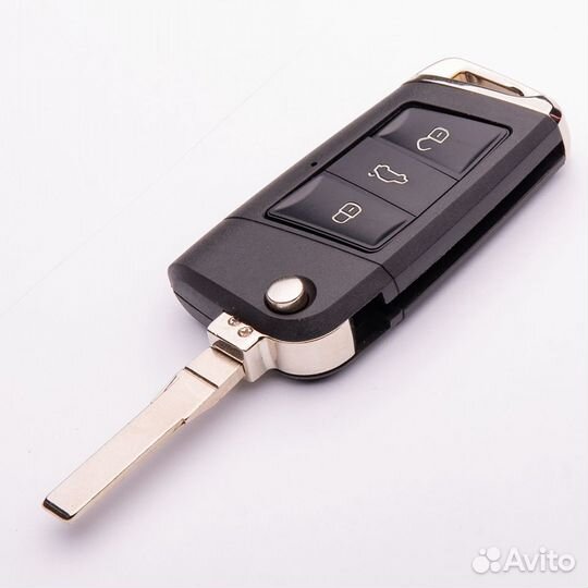 Корпус выкидного ключа VW Skoda