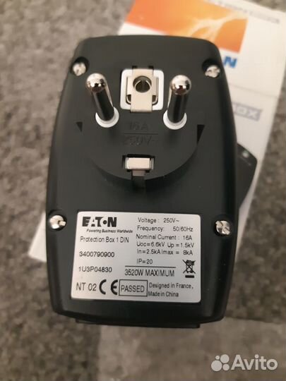 Сетевой фильтр Protection Box 1 DIN