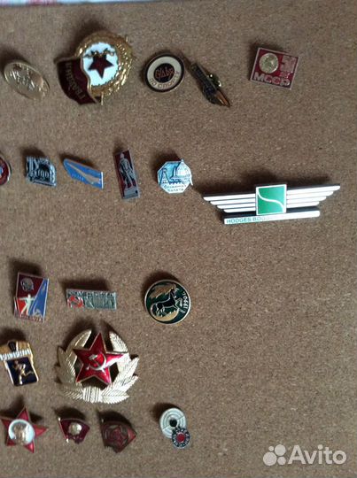 Значки СССР и другие