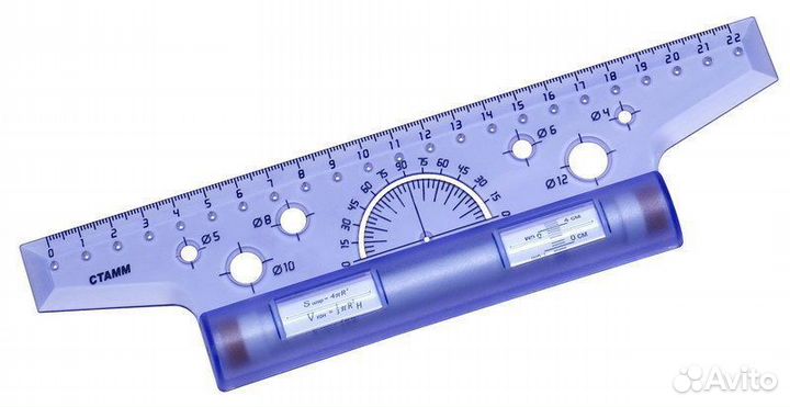 Линейка роллер 30 см