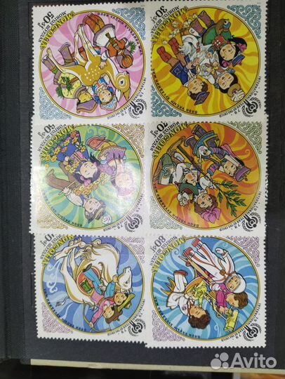 Марки Монголия